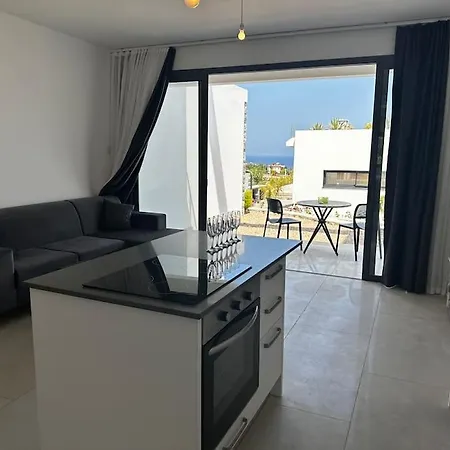 Sunny 1 Bedroom Apartment With Private Terrace Kalogrea Apartment Kalogrea